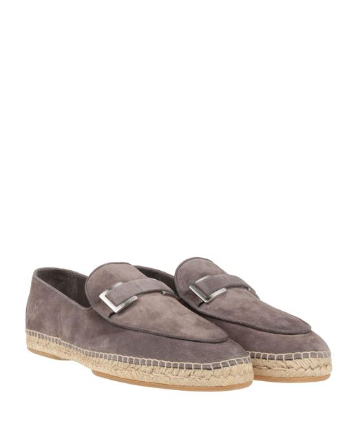 Sergio Rossi Gray Espadrilles for men