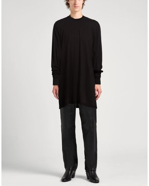 Rick Owens Black T-Shirts for men