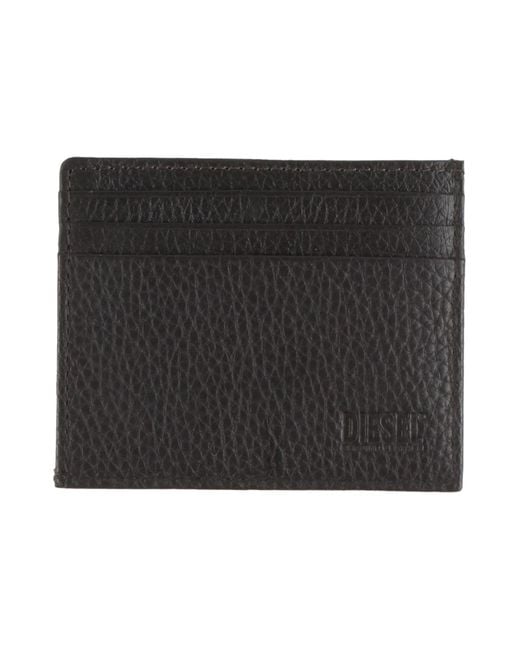Portacarte di DIESEL in Black da Uomo