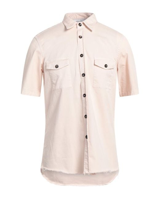 Aglini Natural Shirt Cotton, Elastane for men
