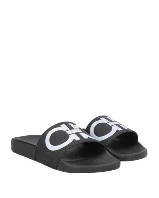 Ferragamo White Sandale