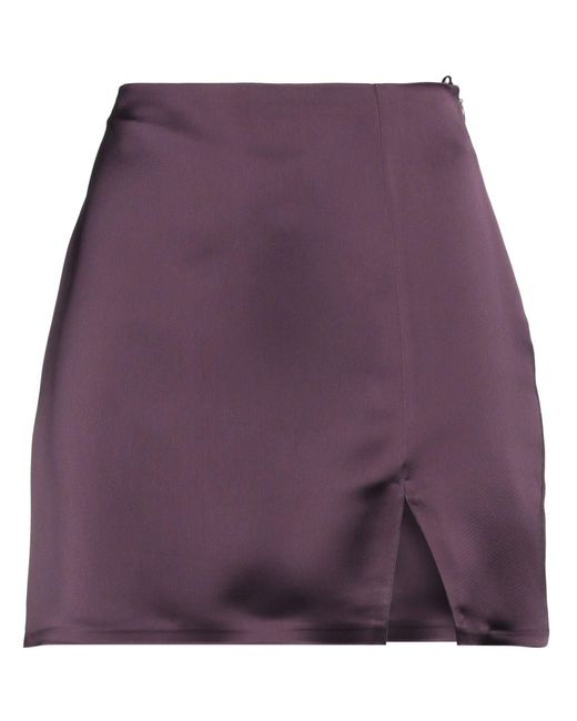In the mood for love Purple Mini Skirt