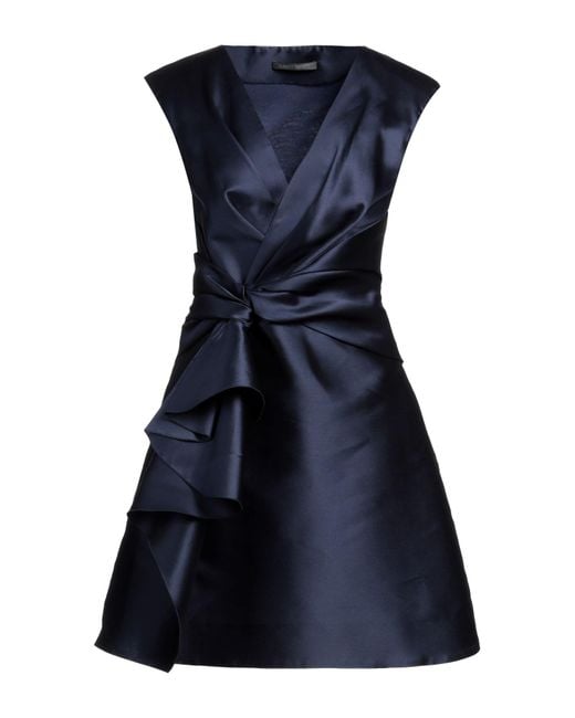 Alberta Ferretti Blue Mini Dress