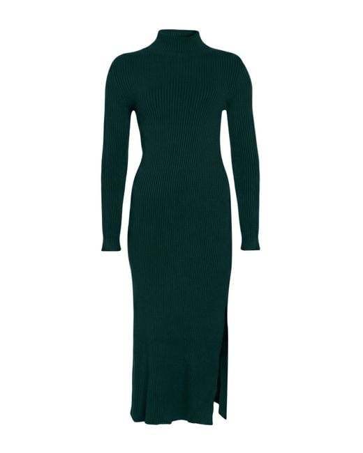 Berna Green Midi Dress