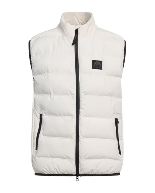 North Sails White Gilet for men
