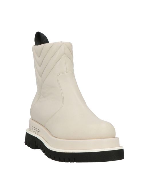 Fabi Natural Ankle Boots