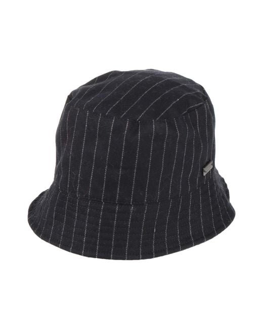 Daniele Alessandrini Blue Hat Polyester, Viscose, Elastane for men