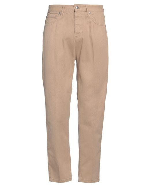 John Richmond Natural Camel Jeans Cotton for men