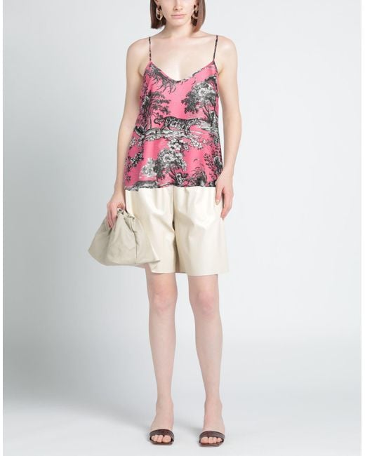 Shirtaporter Pink Top Polyester
