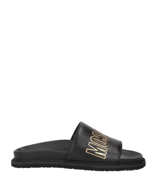 Moschino Black Sandals