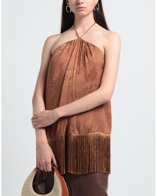 SIMONA CORSELLINI Brown Top