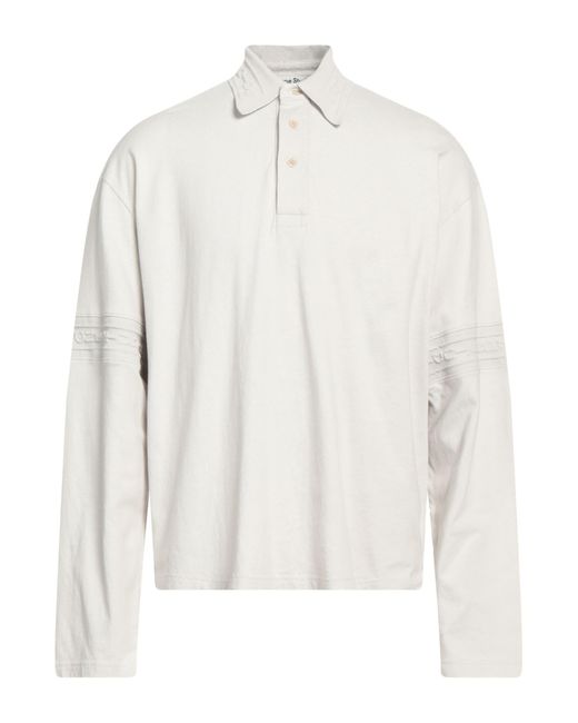 Acne White Polo Shirt for men