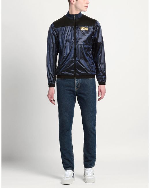 EA7 Blue Jackets for men