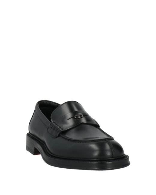Ferragamo Black Loafers Calfskin for men