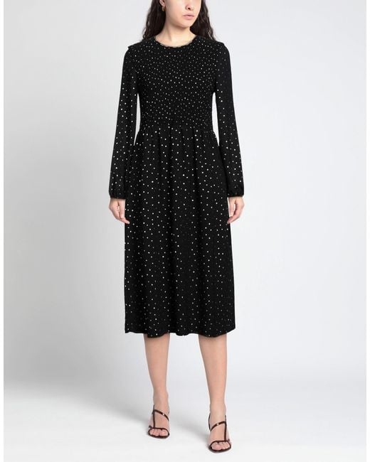 Tommy Hilfiger Black Midi Dress
