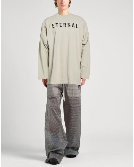 Fear Of God White T-Shirt Cotton, Elastane for men