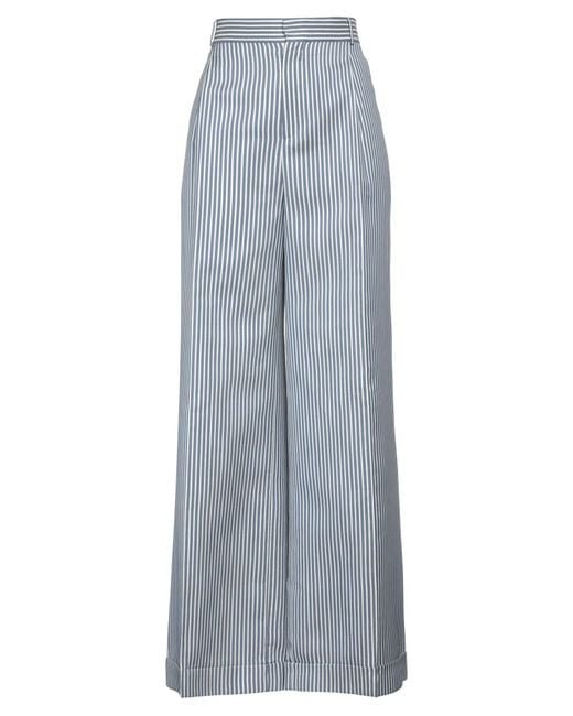 Dior Gray Pants Silk, Cotton