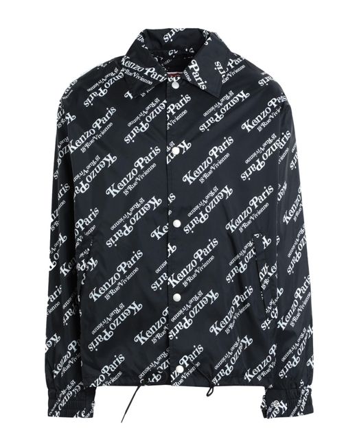KENZO Black Jacket for men