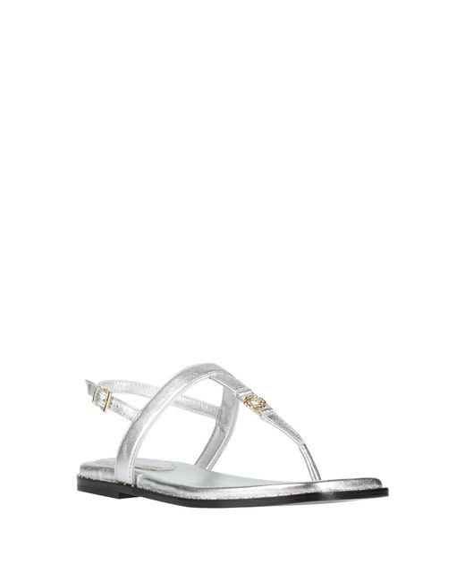 Maje White Thong Sandal