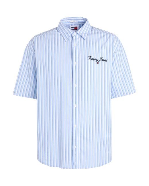 Camicia di Tommy Hilfiger in Blue da Uomo