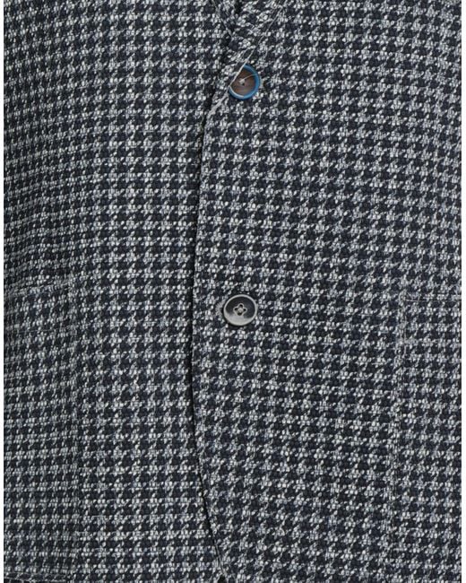 Bob Blue Blazer Cotton, Polyester, Elastane for men