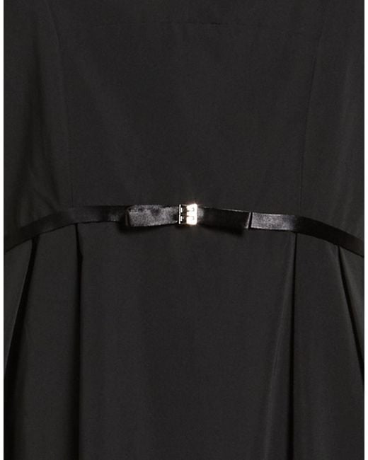 Givenchy Black Mini Dress Polyester, Cotton