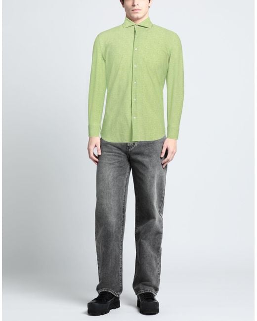 Ghirardelli Green Shirt for men