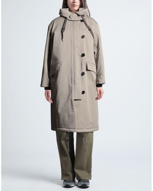 THEORY PROJECT Natural Overcoat & Trench Coat
