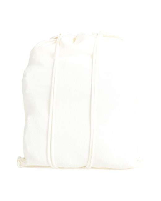 Low Classic White Ivory Backpack Rayon, Nylon