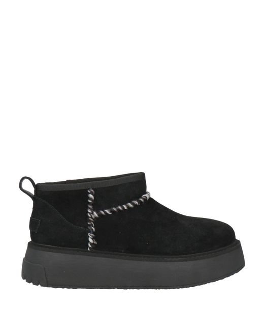 Colors Of California Black Ankle Boots