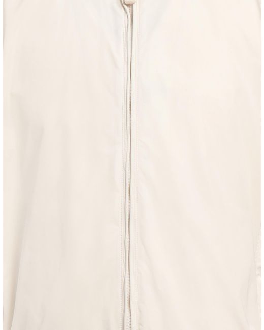 Aspesi White Jacket Polyester, Polyamide, Elastane for men