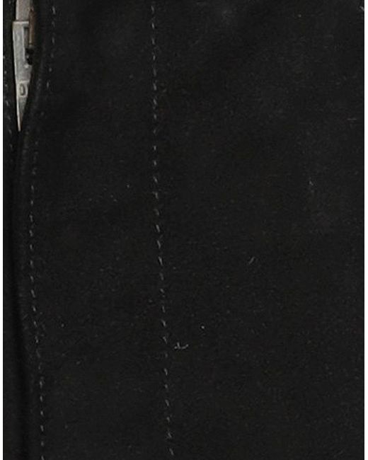 DFOUR® Black Mini Skirt Leather