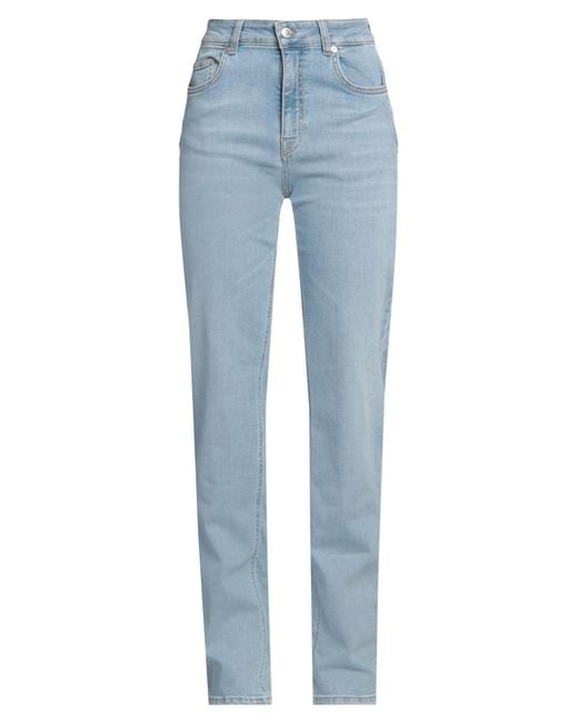 ERMANNO FIRENZE Blue Jeans Cotton, Elastane