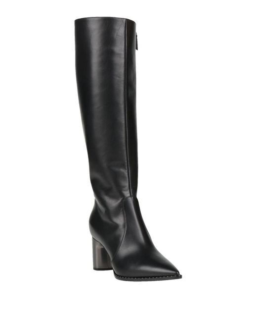 Casadei Black Boot Calfskin