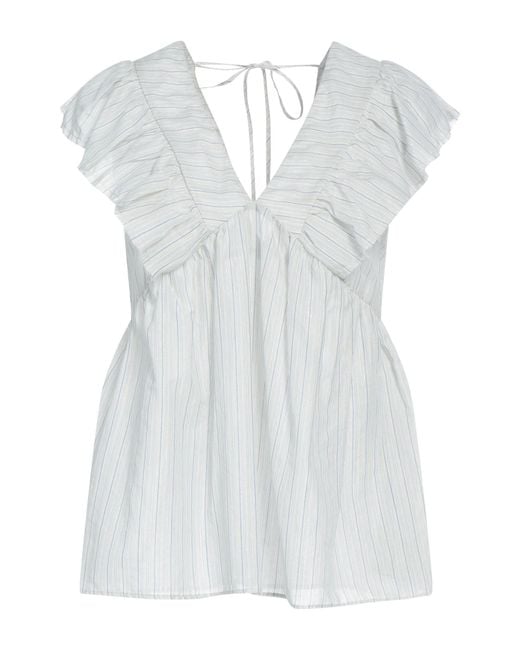 Manila Grace Blue Top