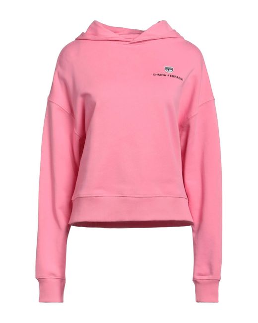 Chiara Ferragni Pink Sweatshirt