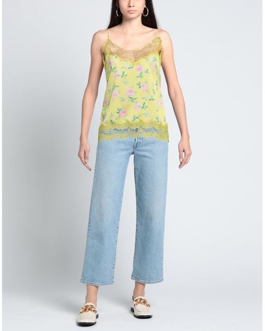 MSGM Yellow Top