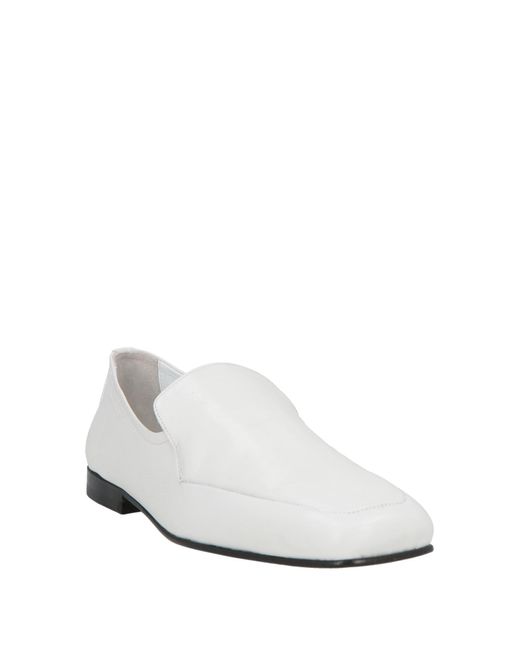 By Far White Loafer