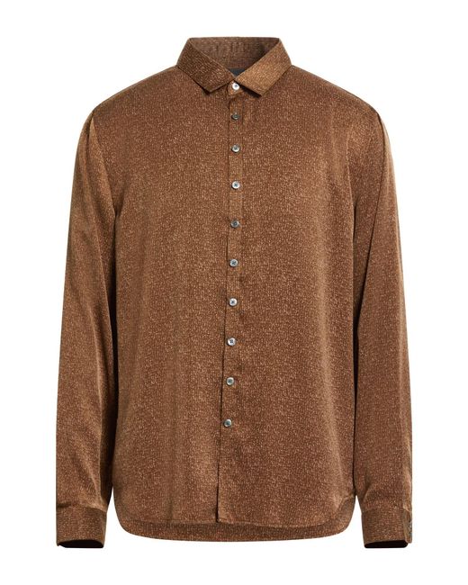 John Varvatos Brown Shirts for men