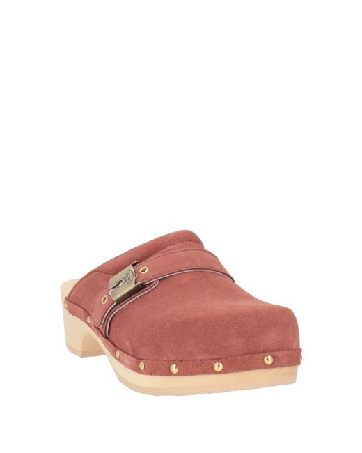 Scholl Pink Mules & Clogs