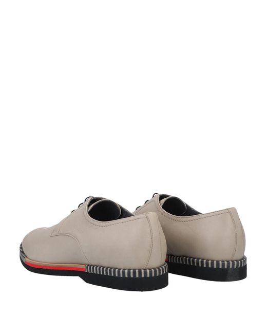 Zapatos de cordones Pollini de Cuero de color Neutro para hombre | Lyst