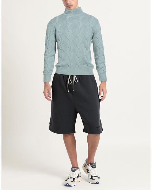 FILIPPO DE LAURENTIIS Blue Light Turtleneck Cashmere for men