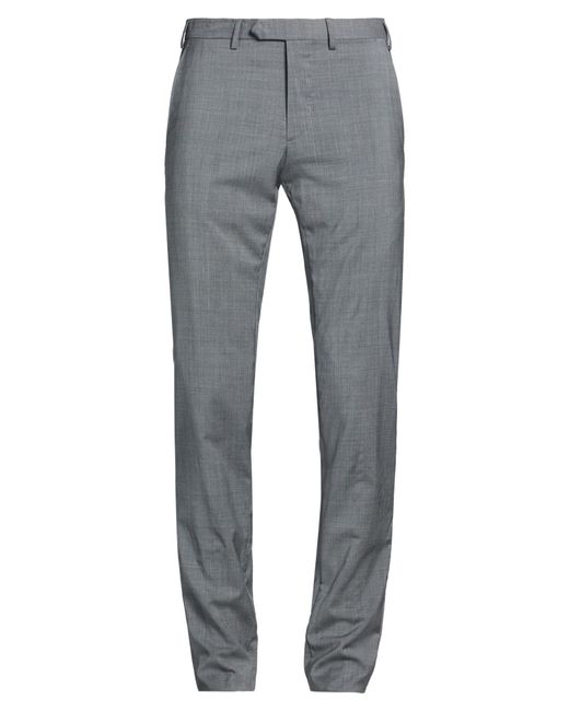 Santaniello Gray Charcoal Pants Wool for men