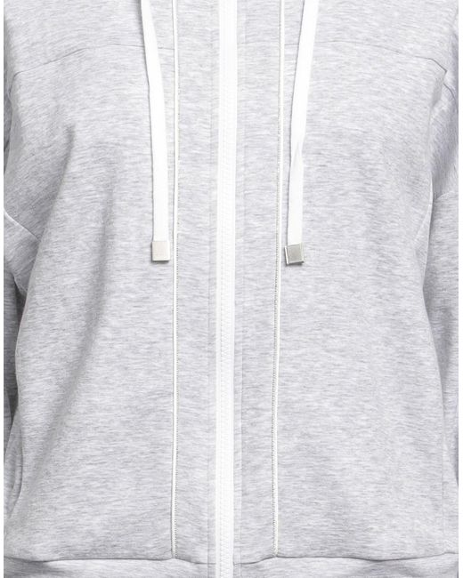 Peserico Gray Sweatshirt