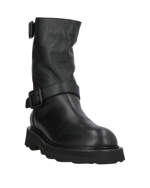 Pomme D'or Black Ankle Boots