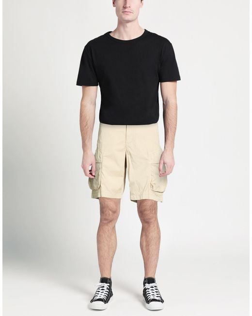 Parajumpers Natural Shorts & Bermuda Shorts Cotton, Elastane for men