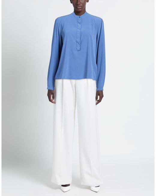 Kiltie Blue Top Silk, Elastane