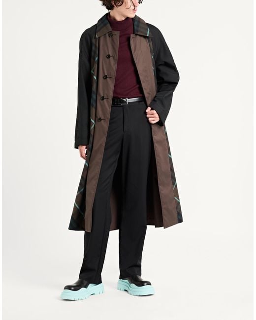 Burberry Black Overcoat & Trench Coat for men