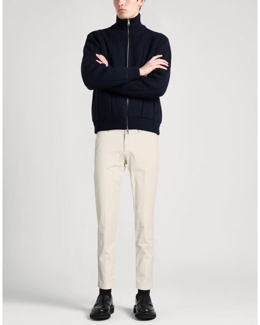 Manuel Ritz Natural Camel Pants Cotton, Elastane for men