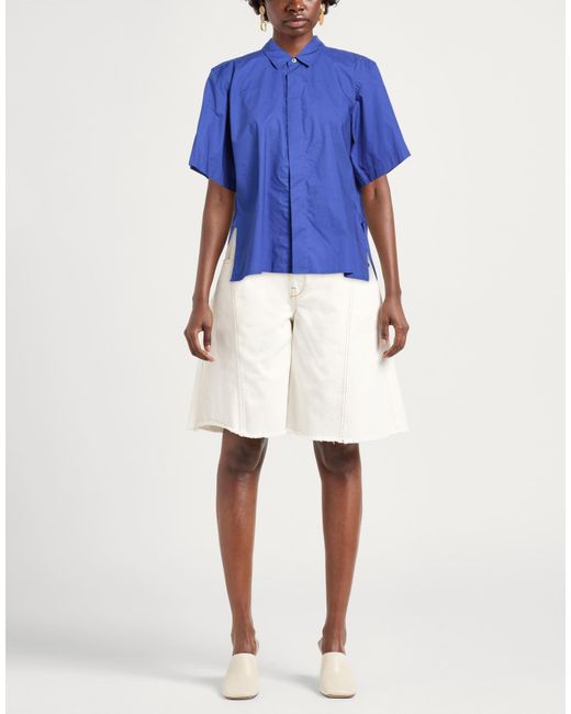 Sofie D'Hoore Blue Shirt Cotton